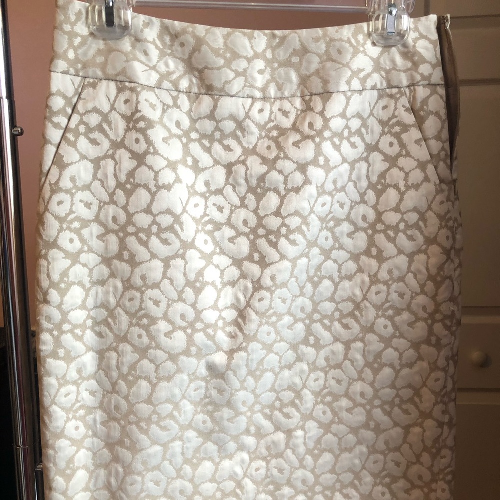 Knee length pencil skirt